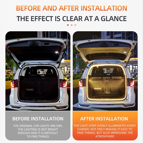 Dynamic Glow Car Trunk Light